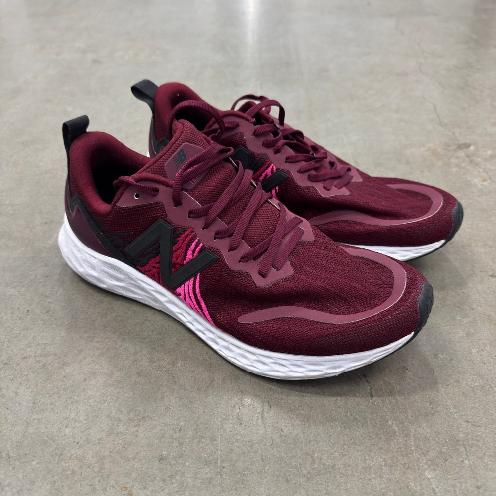 New Balance Fresh Foam Tempo Burgundy Pink Running Shoes WTMPOMP Womens 11
